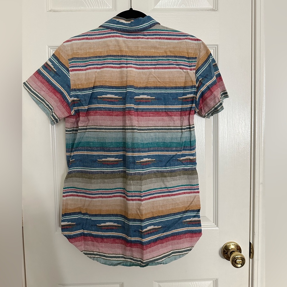 Obey Casual Stripe Button Up - image 2